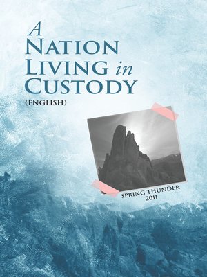 cover image of A Nation Living In Custody (English)